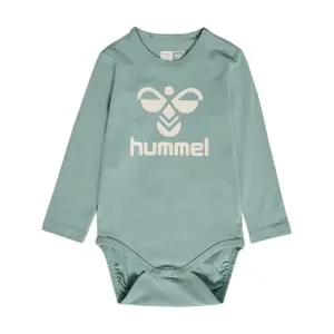 Baby girl long sleeve bodysuit Hummel Flips image-0