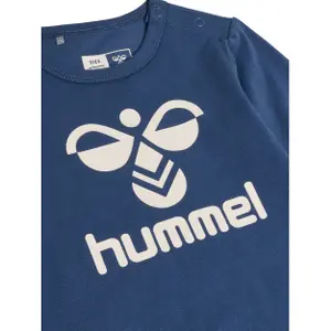 Baby girl long sleeve bodysuit Hummel Flips image-2