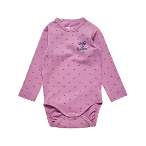 Baby girl long sleeve bodysuit Hummel Beesy image-0