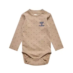 Baby girl long sleeve bodysuit Hummel Beesy image-0