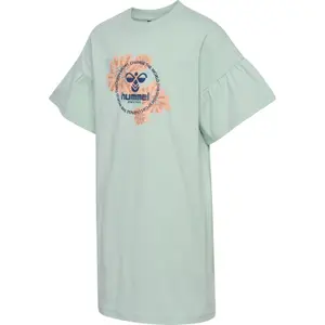 Girl t-shirt dress Hummel Flowi image-1