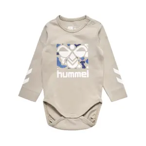 Baby boy long sleeve bodysuit Hummel Lau image-0