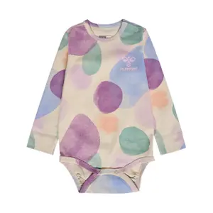 Baby girl long sleeve bodysuit Hummel Anny image-0