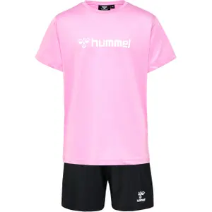 Conjunto de camiseta y pantalón corto infantil Hummel Plag image-0