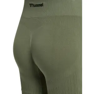 Shorts sin costuras para mujer Hummel MT Define Scrunch image-3