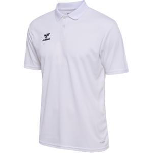 224551-9001-essentielles-polo-shirt-hummel-weiss