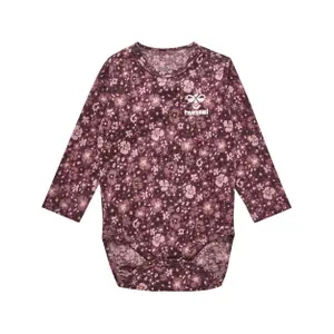 Long-sleeved bodysuit for baby girls Hummel hmlLUCHIA image-0