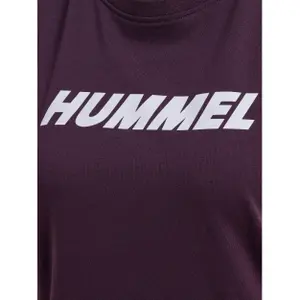 Camiseta con logotipo para mujer Hummel Elemental image-3