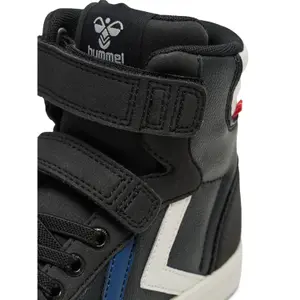 Child leather Trainers Hummel Slimmer Stadil High image-5