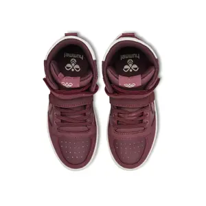 Baskets cuir enfant Hummel Slimmer Stadil High image-3