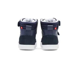 Child leather sneakers Hummel Slimmer Stadil High image-4