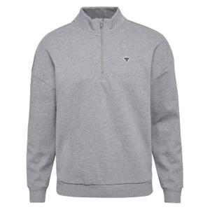 226033-2006-lost-sittande-sweatshirt-med-1-2-dragkedja-hummel-bee-gra