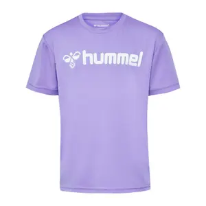 Camiseta con logotipo para niños Hummel image-0