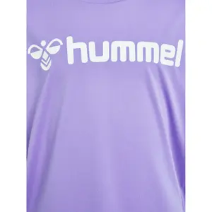 Camiseta con logotipo para niños Hummel image-3