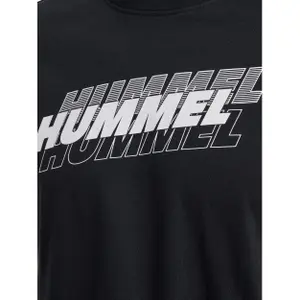 T-shirt med trippellogo Hummel Graphic image-3