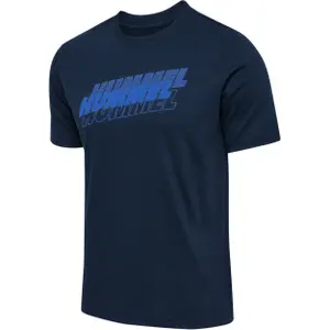 Camiseta con triple logotipo Hummel Graphic image-0