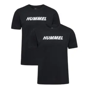 Camiseta con logotipo Hummel Elemental (x2) image-1