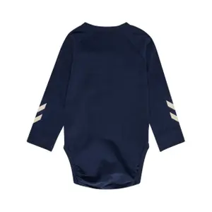 Baby boy long sleeve bodysuit Hummel Stripy image-1