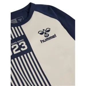 Baby boy long sleeve bodysuit Hummel Stripy image-2