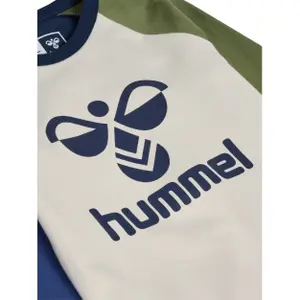 Baby boy long sleeve bodysuit Hummel Assym image-2