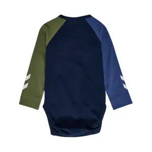Baby boy long sleeve bodysuit Hummel Assym image-1