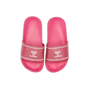 Baby flip flops with sequins Hummel Pool image-3