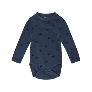 Μακρυμάνικο βαμβακερό κορμάκι για μωρό Hummel Mini image-1