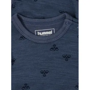 Μακρυμάνικο βαμβακερό κορμάκι για μωρό Hummel Mini image-2