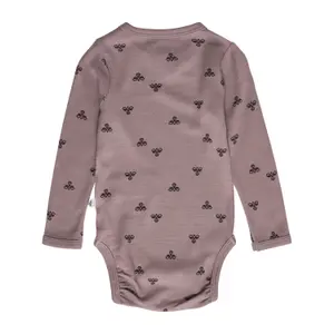 Μακρυμάνικο βαμβακερό κορμάκι για μωρό Hummel Mini image-1