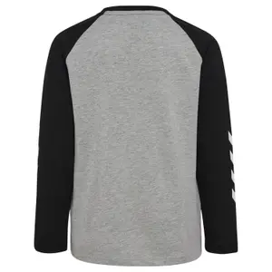 Long-sleeved T-shirt with children's logo Hummel image-2