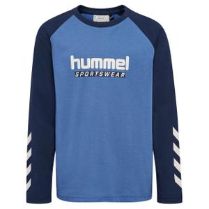 229743-7379-kinder-t-shirt-met-lange-mouwen-hummel-logo-hollands-blauw