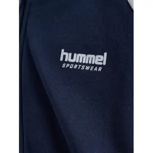 Παιδικό φούτερ με κουκούλα και φερμουάρ Hummel Blocked image-3