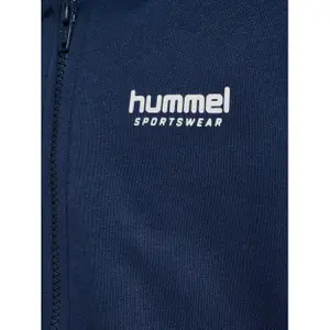 Παιδικό φούτερ με κουκούλα και φερμουάρ Hummel Blocked image-4