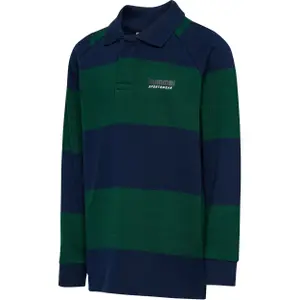 Long sleeve polo for kids Hummel Striped Loose image-2