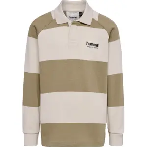 Long sleeve polo for kids Hummel Striped Loose image-0