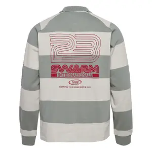 Långärmad polotröja Hummel Striped image-1