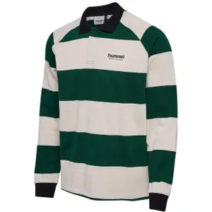 Langärmeliges Polo-Shirt Hummel Striped image-1
