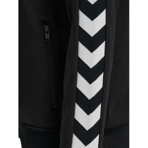 229867-2001-trainingsjack-met-rits-voor-kinderen-hummel-archive-zwart