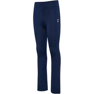 Højtaljede udslåede benklæder til piger Hummel image-3