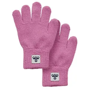 Children's knitted gloves Hummel (x2) image-2