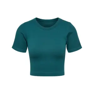 Seamless ribbed women's T-shirt Hummel Pulse image-1