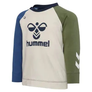 T-shirt manches longues bébé garçon Hummel Assym image-0