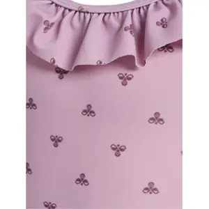 One-piece swimsuit for girls Hummel BEE AOP image-2