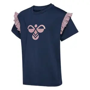 Camiseta com glitter para menina Hummel MIX image-0