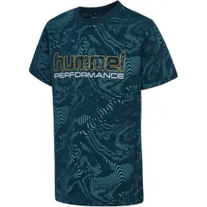 Kid's T-shirt Hummel AOP Logo image-1