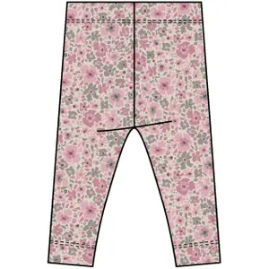 Blomstrede leggings til piger Hummel Aop image-0