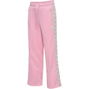 Παντελόνι jogger με φαρδιά πόδια για κορίτσια Hummel Poly Tape image-0