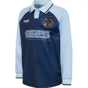 Camisola listrada de mangas longas para criança Hummel image-0