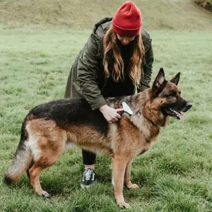 pente para cães com duas filas para desembaraçar Hunter Spa image-3