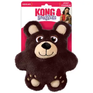 Nallebjörn leksak för hundar Hunter Kong Snuzzles image-1